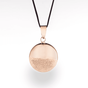 Bola de grossesse | Cadeau prénatal | Bijoux | Cache Coeur | Sphère rose