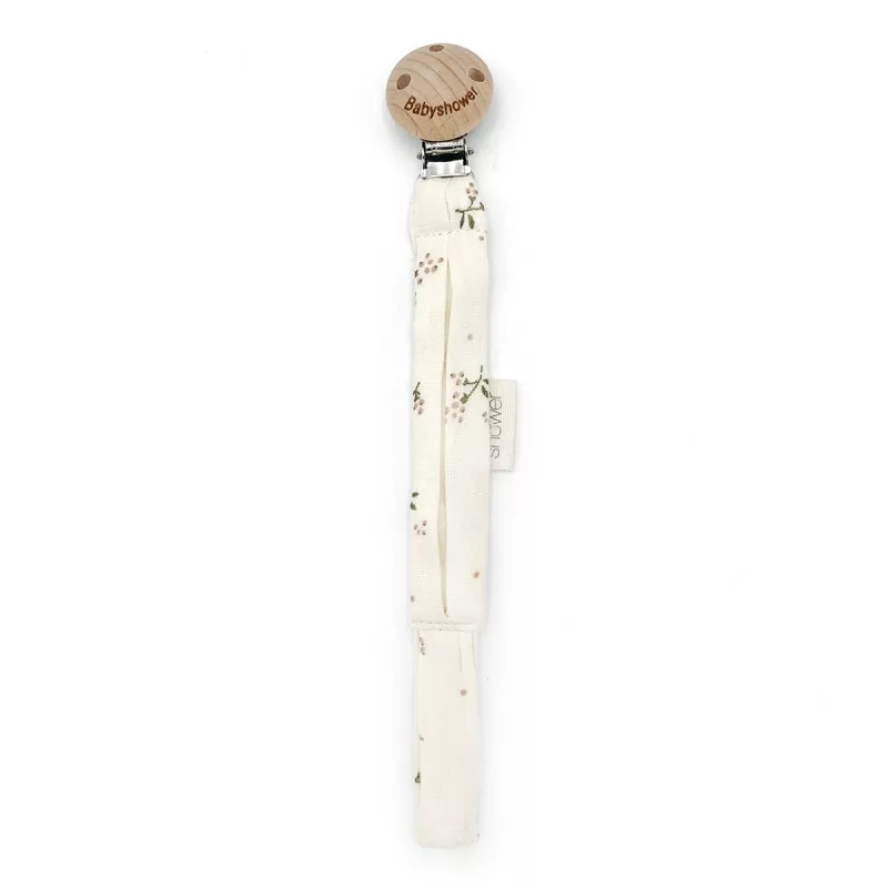 Attache tétine – Wood roseberry