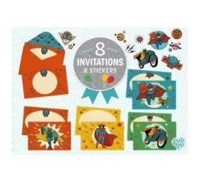 Cartes d’invitations – Pow! Bang!