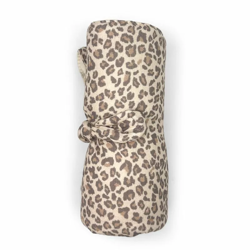 Matelas à langer nomade knot wild print – Léopard