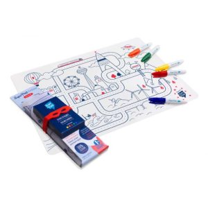 Set à colorier en silicone – City