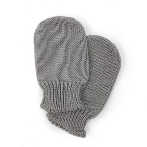 Gants nouveau né – Stone gris