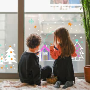6 Feutres effaçables pour vitres et miroirs – Image 2