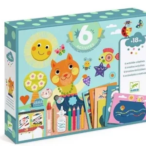 6 activités créatives – Le chat et ses amis