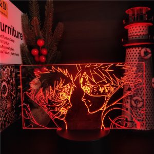 Lampe Veilleuse Naruto Kakashi VS Obito