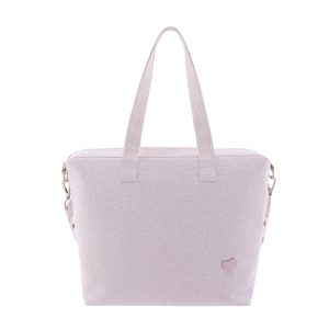 Ensemble Sac + Trousse+ Couverture à langer BIG MAR ROSE