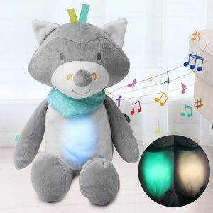 Veilleuse renard en peluche